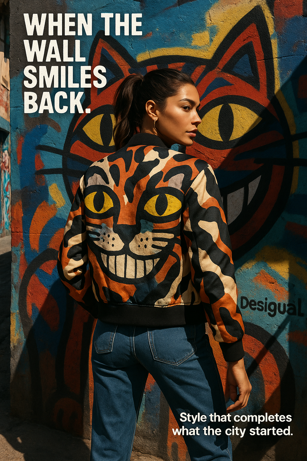 Desigual Desigual campaign concept - Desigual featuring visual illusion techniques
